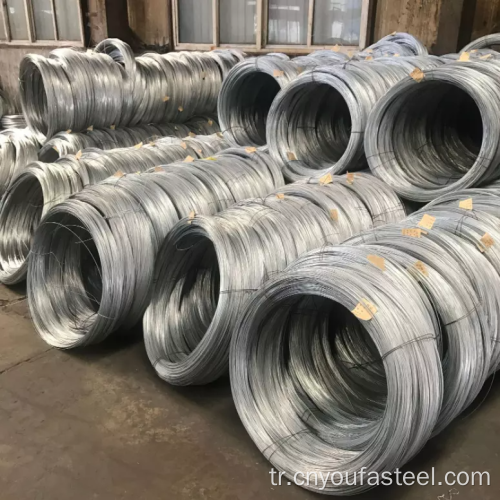 BWG 18 1.2mm galvanizli GI demir bağlama tel